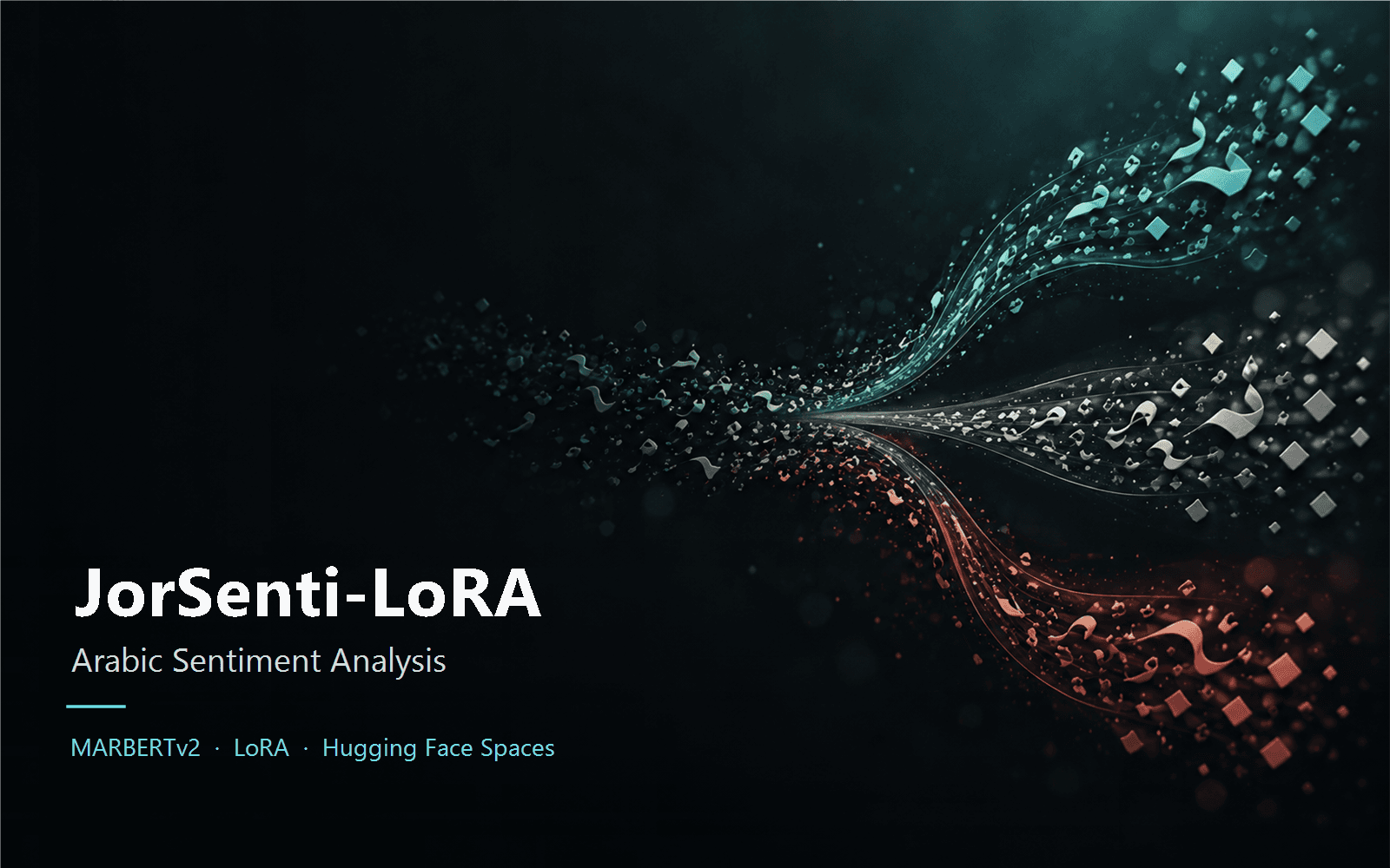 JorSenti-LoRA presentation cover